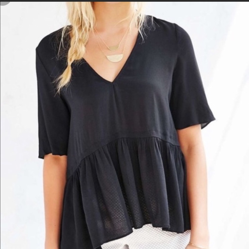 Urban outfitters peplum shirt